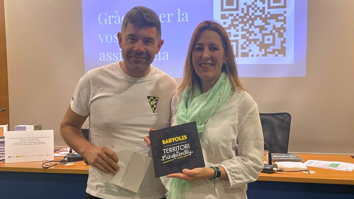 Una quarantena de negocis han obtingut el segell 'Bikefriendly'.