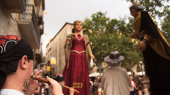 Dissabte a la tarda se celebrarà la cercavila de gegants i capgrossos./ F: Laura Batlle