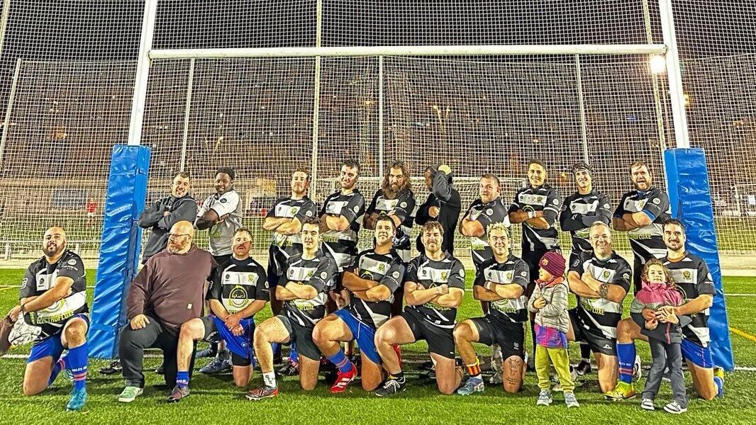 El Rinyoles finalment no ha pogut aconseguir l'objectiu de l'ascens. (F: Banyoles Rugbi Club)